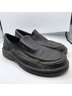 Dr. Martens Lennon Mens Size 11 Black Leather Slip On Shoes Casual Comfort